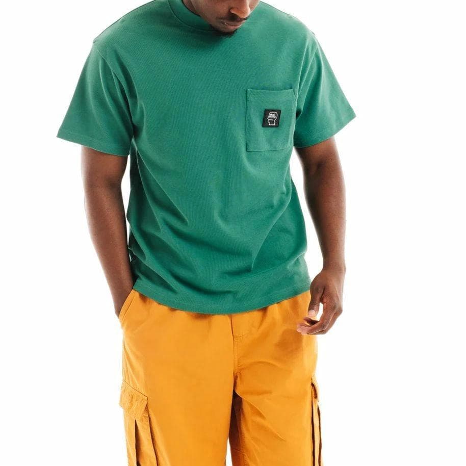 Brain Dead HEAVYWEIGHT JERSEY MOCKNECK POCKET SHIRT W T