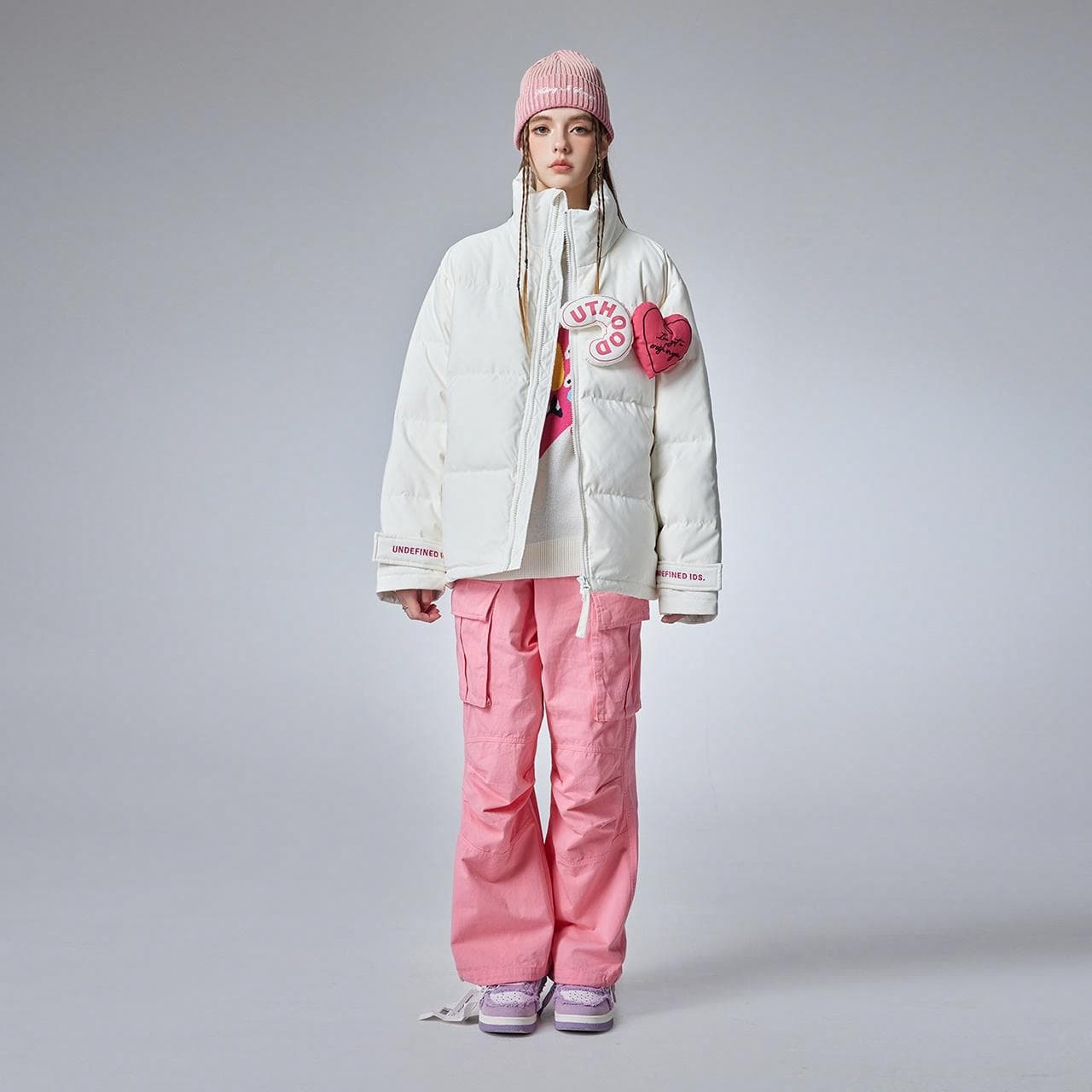 Guuka Magic Tape Colorblock Down Jacket