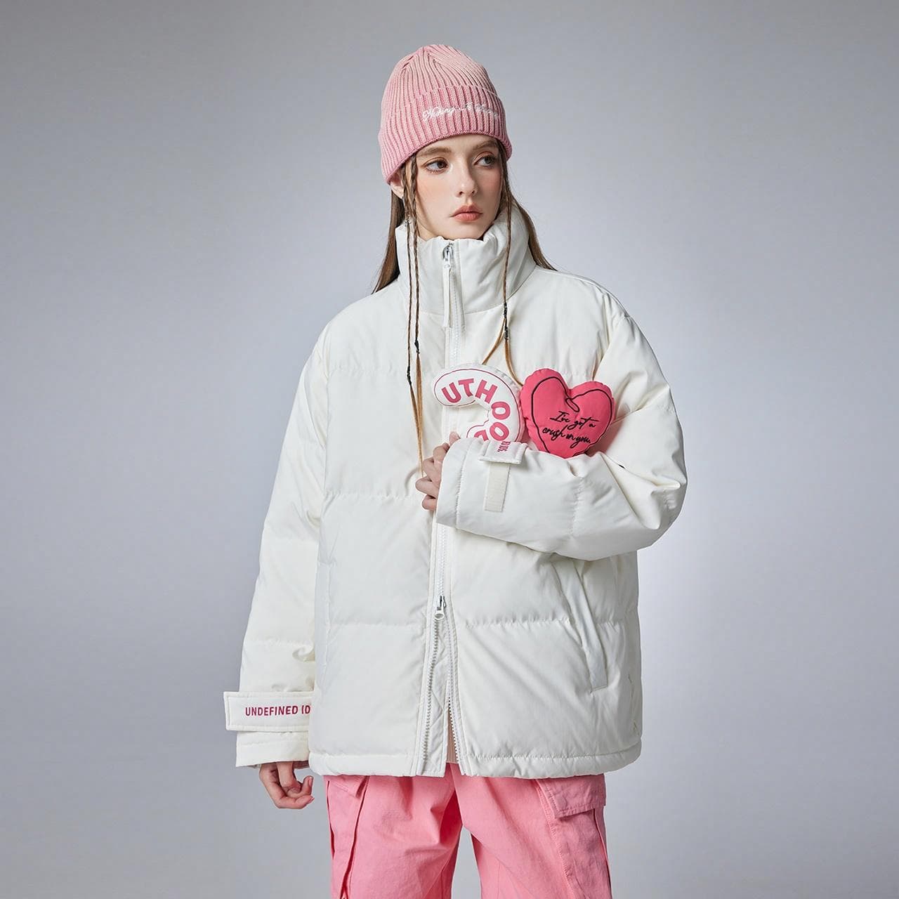 Guuka Magic Tape Colorblock Down Jacket