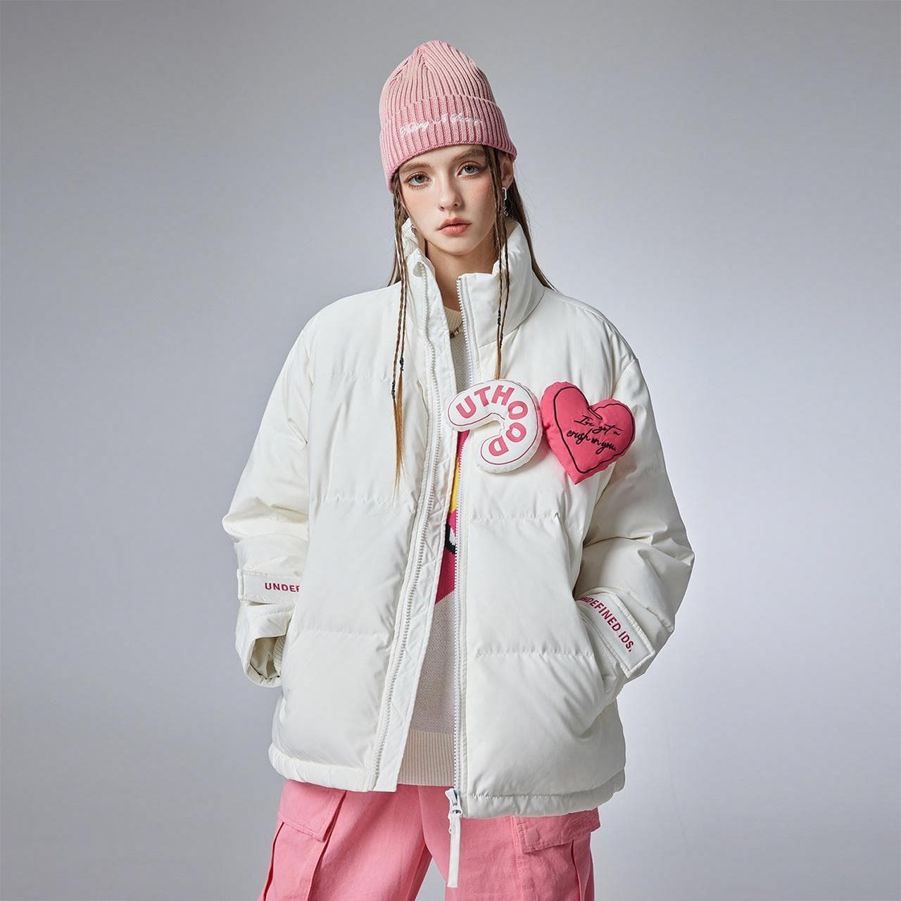 Guuka Magic Tape Colorblock Down Jacket