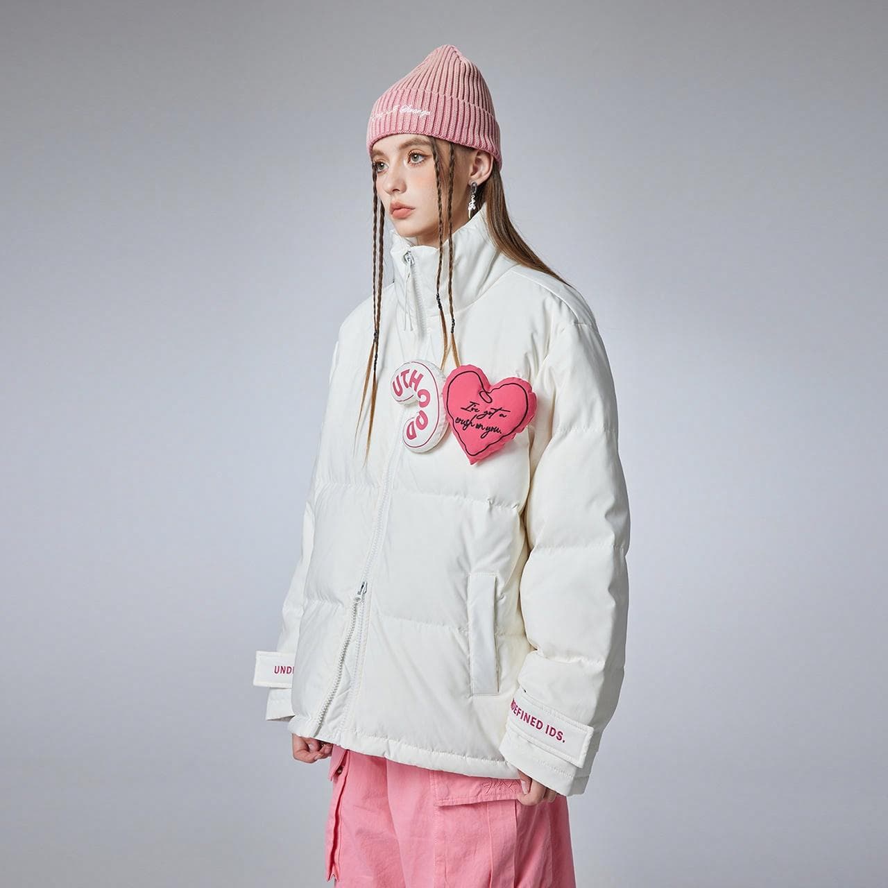 Guuka Magic Tape Colorblock Down Jacket