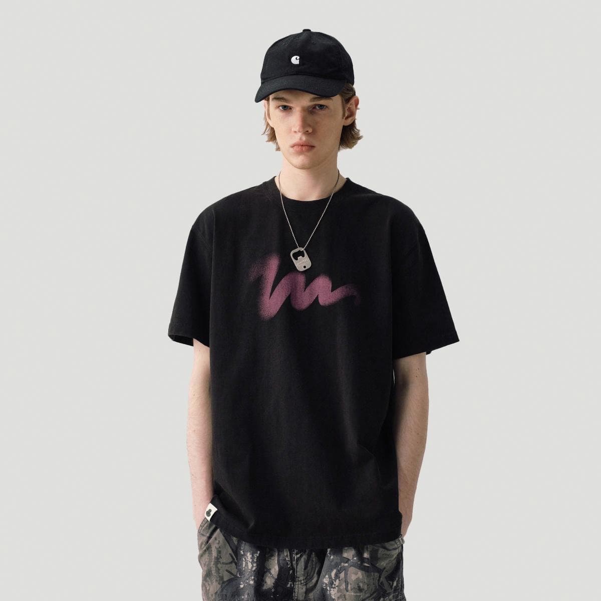 714STREET Logo Crewneck T-Shirt