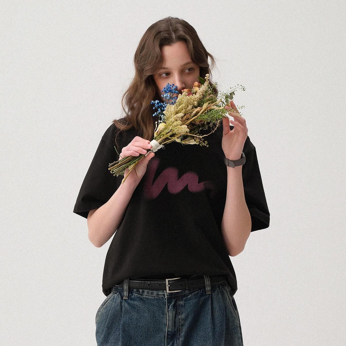 714STREET Logo Crewneck T-Shirt