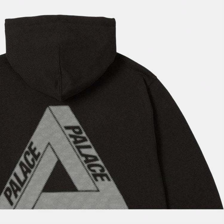 Palace SS24 Bit Grippy Tri-Ferg Hood Black