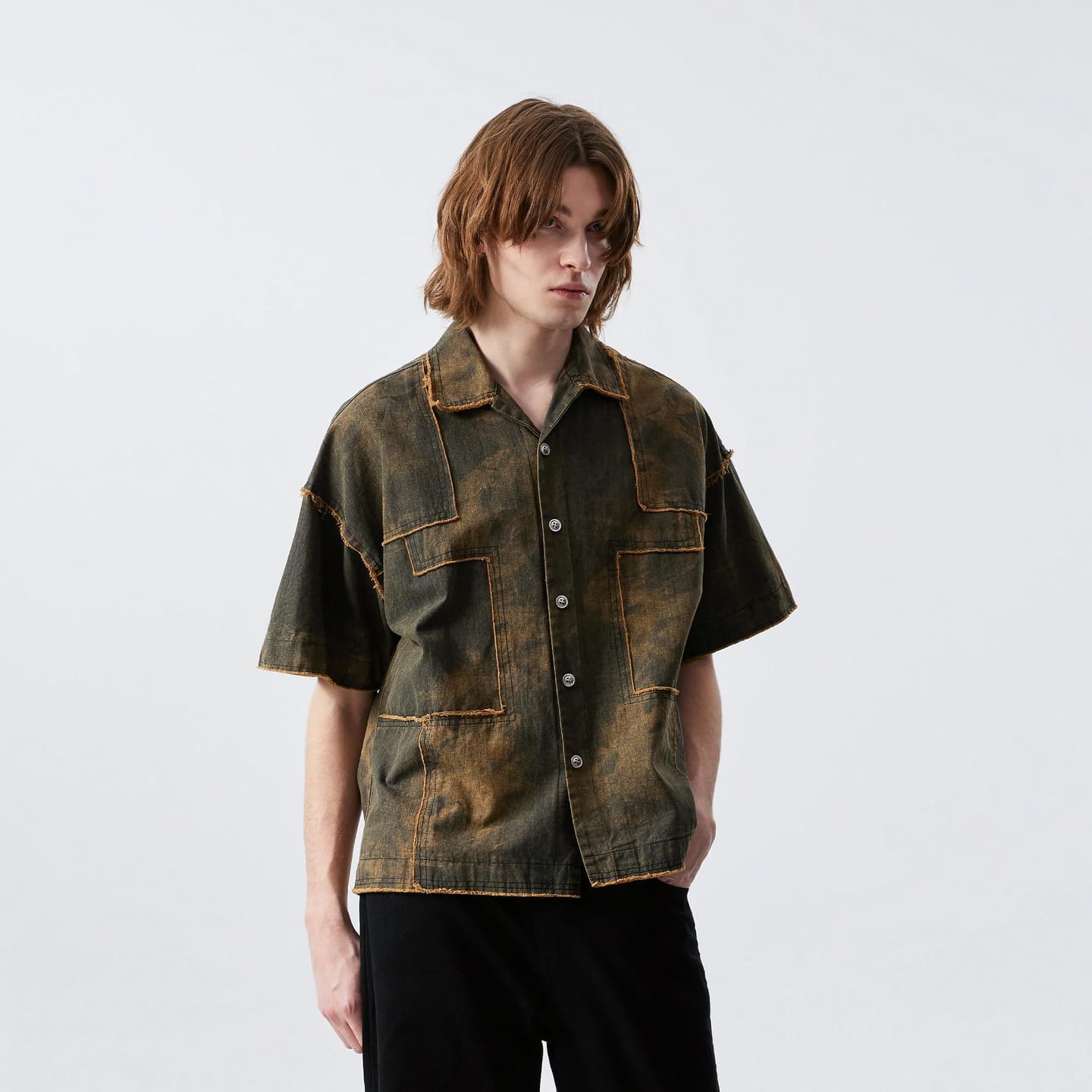 XINYINSU Retro Tie-Dye Tee