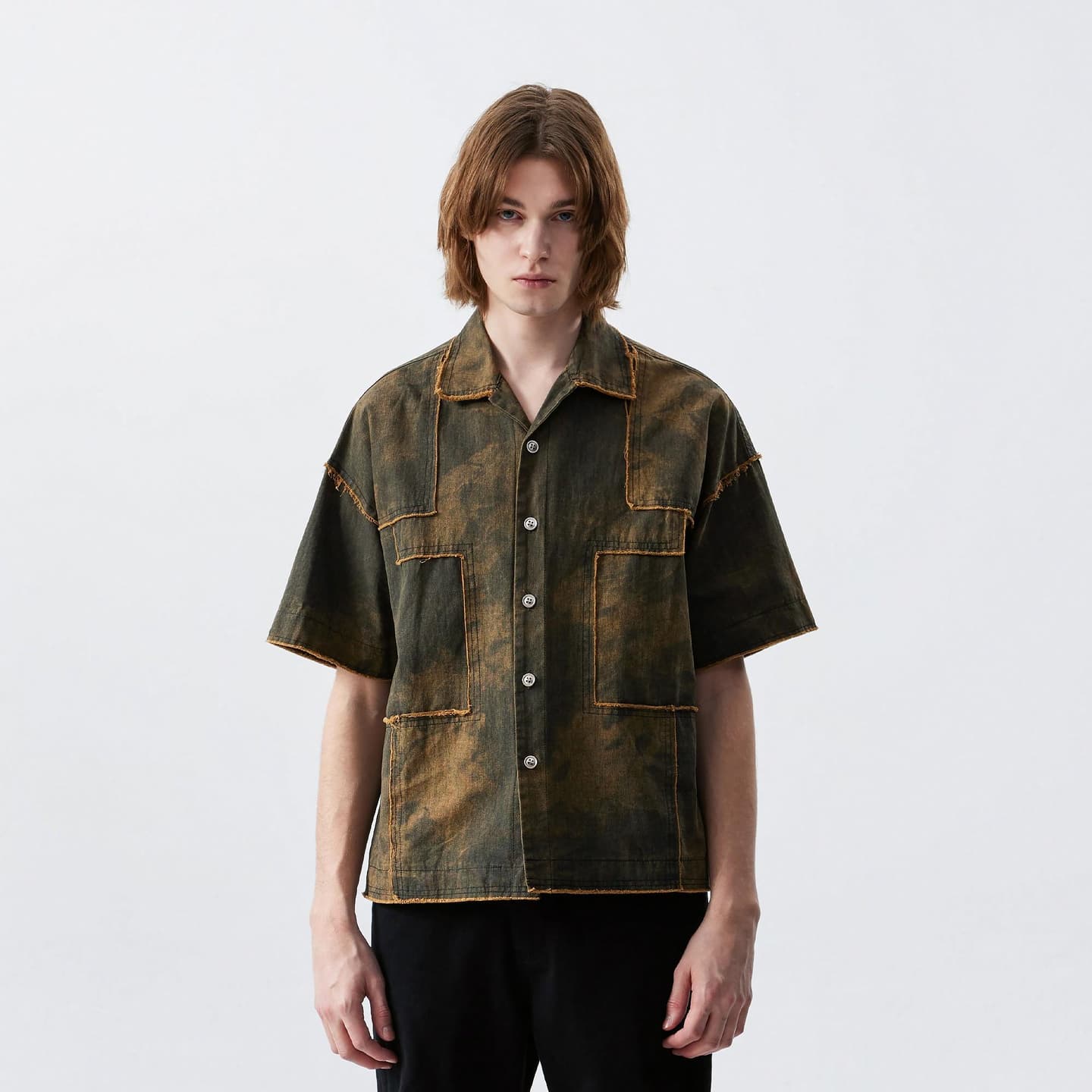 XINYINSU Retro Tie-Dye Tee