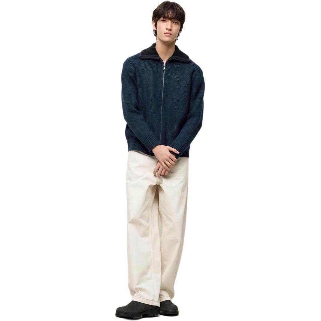 UNIQLO x JW ANDERSON FW24 Navy Knit Pullover
