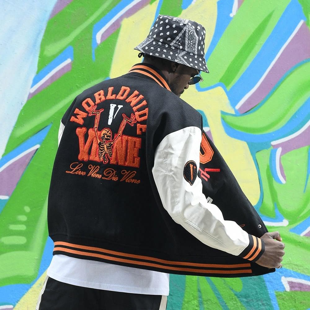 VLONE Embroidered Baseball Jacket