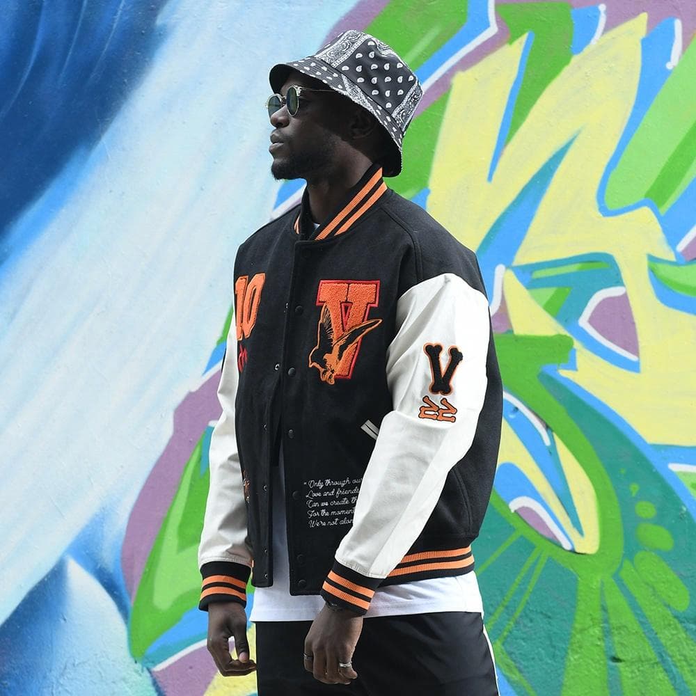 VLONE Embroidered Baseball Jacket