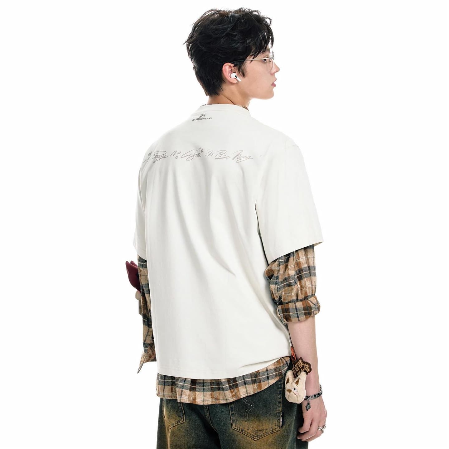 BJHG Retro Cartoon Graphic T-Shirt