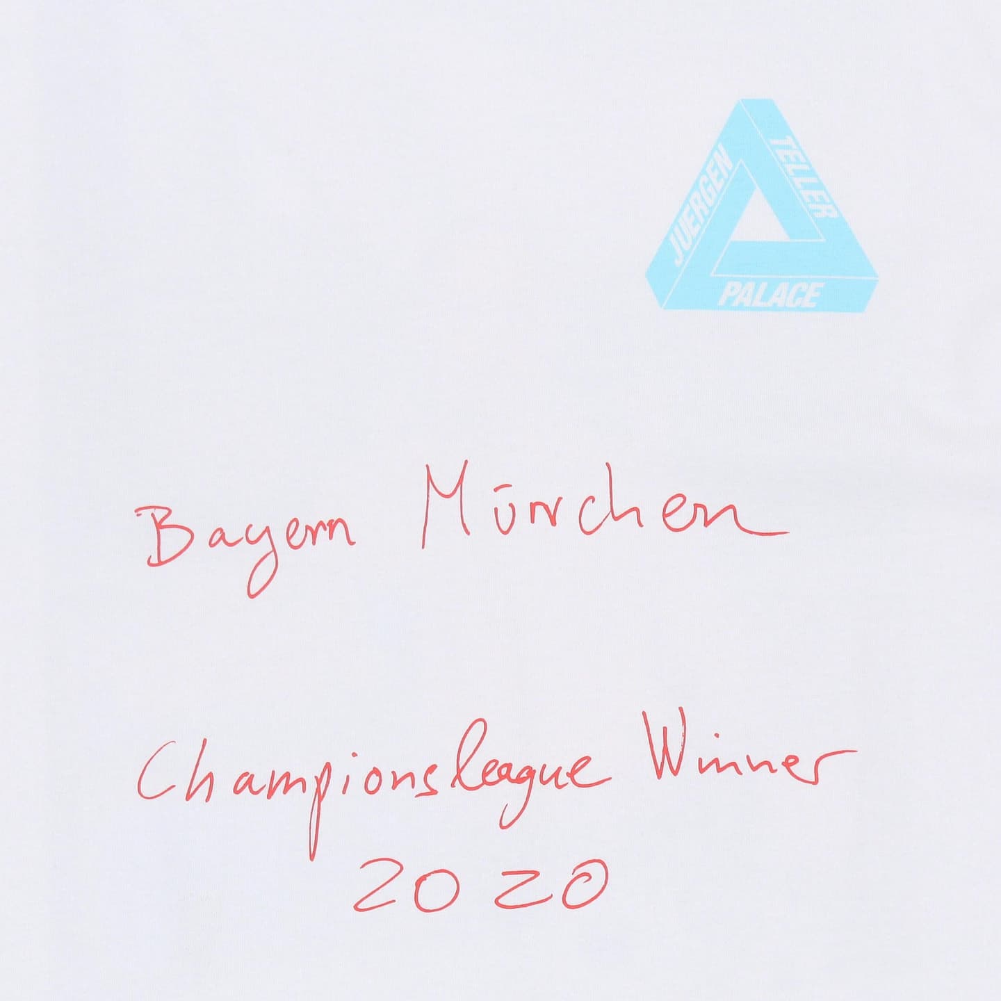 PALACE Juergen Teller Printed T-Shirt White