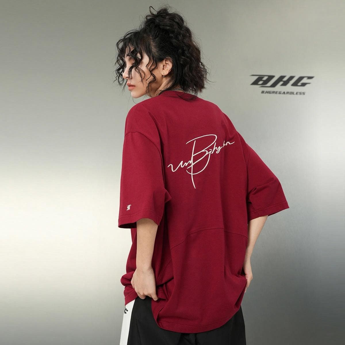 BJHG Logo Embroidery T-Shirt