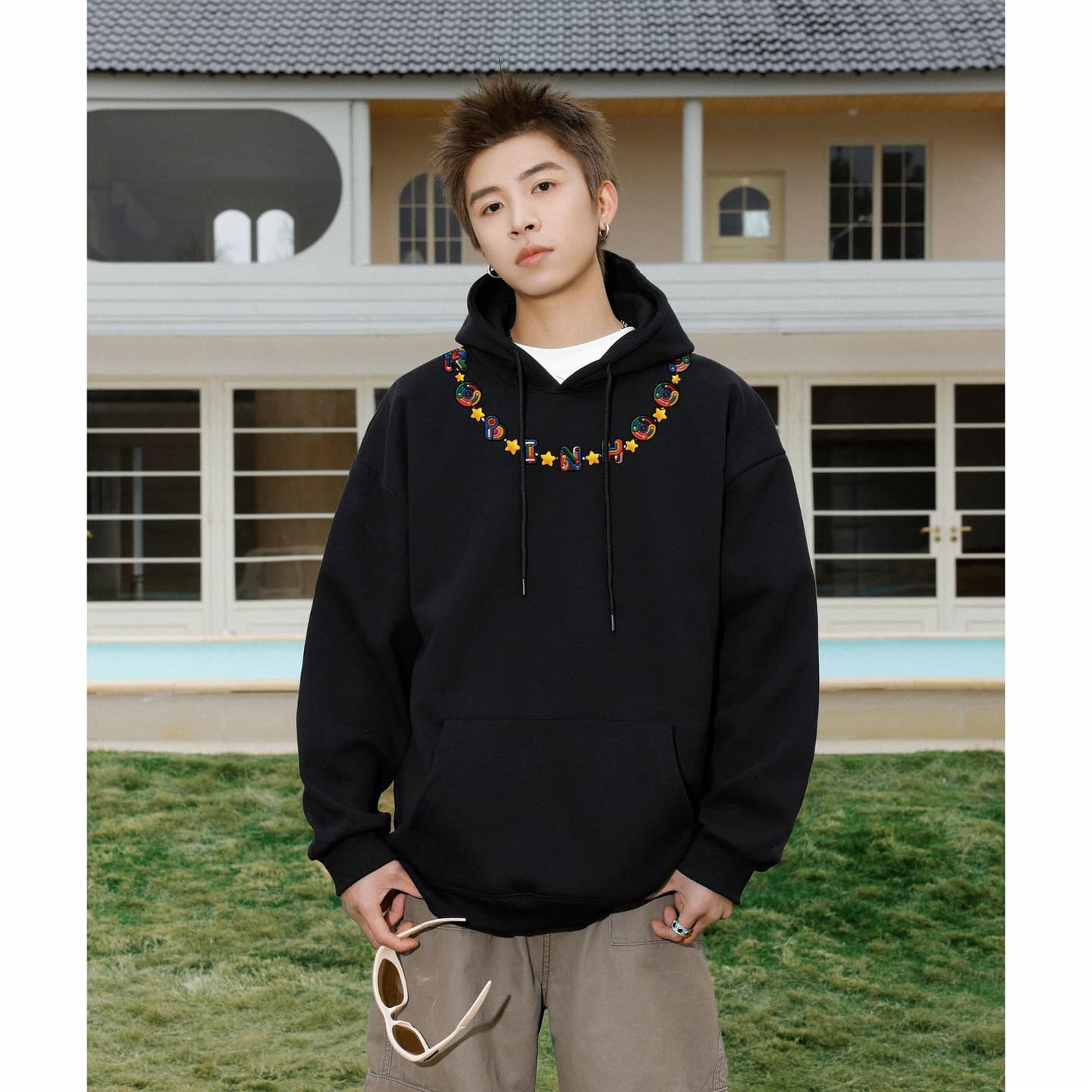 ROBINHOOD Hoodie Black