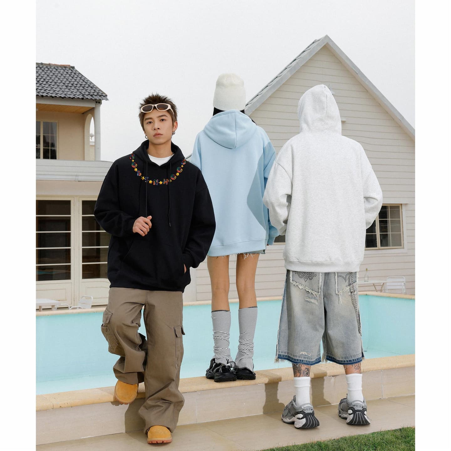 ROBINHOOD Hoodie Black