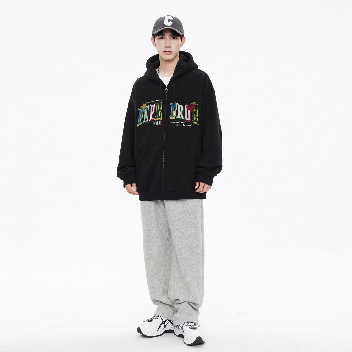 Pepe the Frog Logo Hoodie