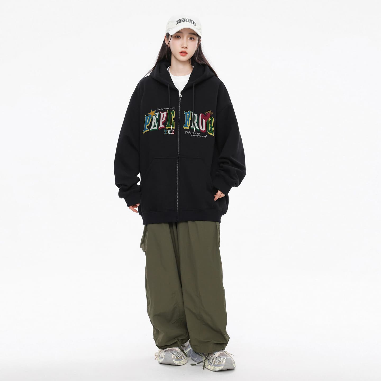 Pepe the Frog Logo Hoodie