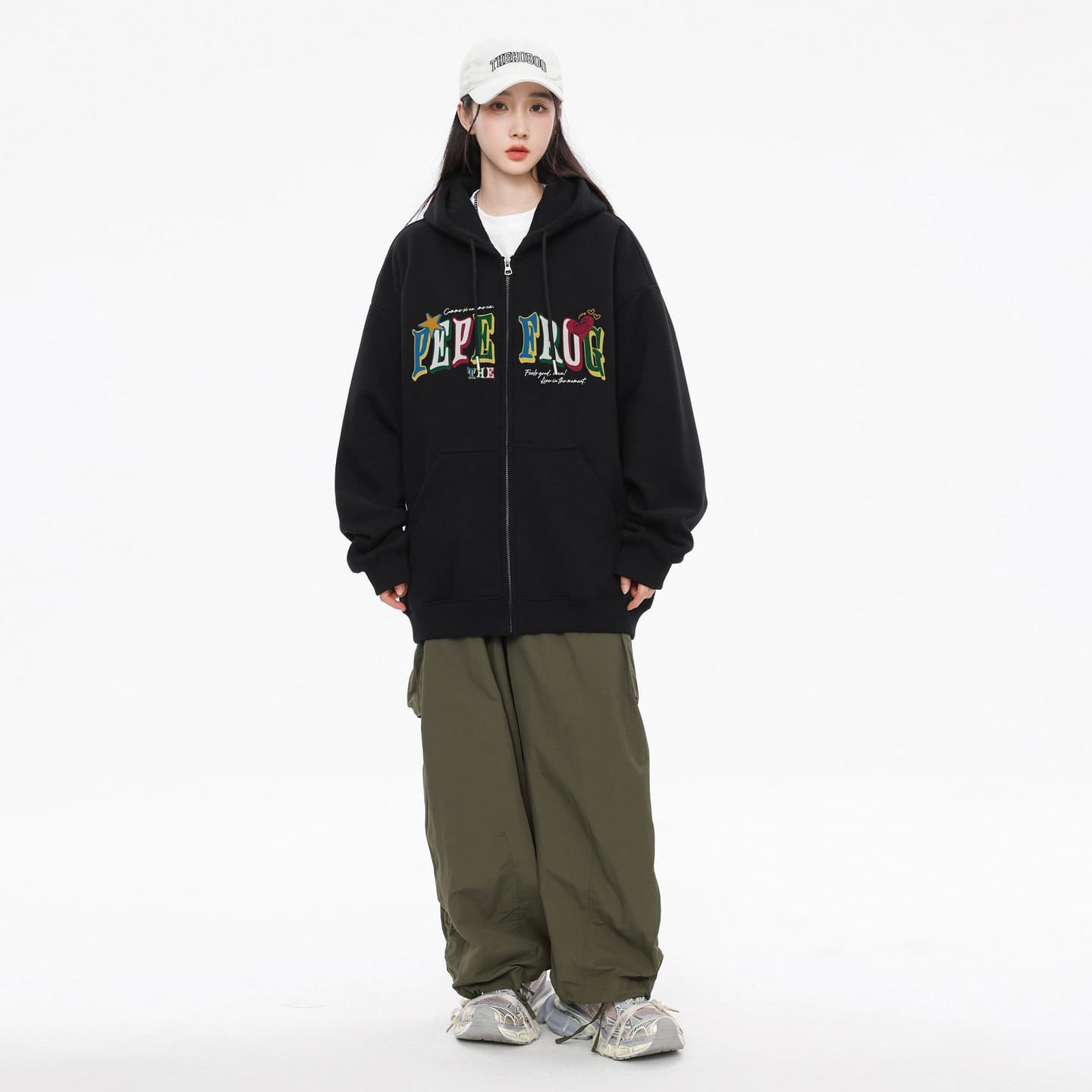 Pepe the Frog Logo Hoodie