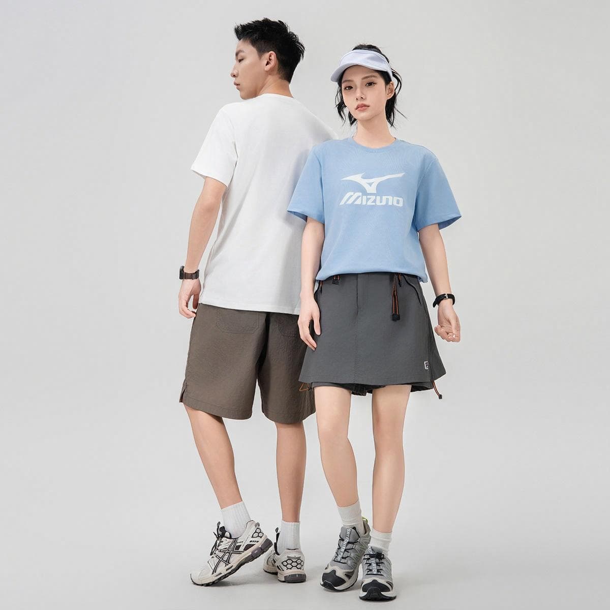 Mizuno Basic Glow Logo T-Shirt Black