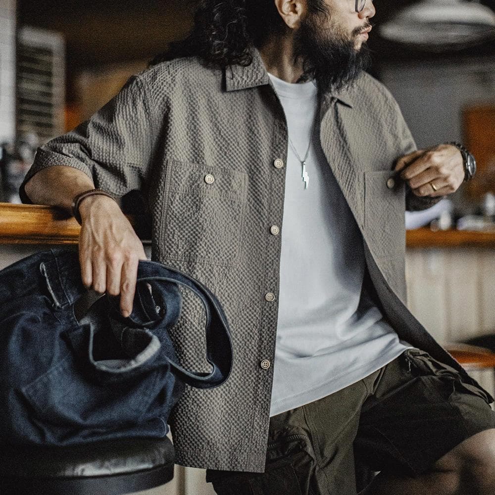 MADEN Airy Short Sleeve Shirt