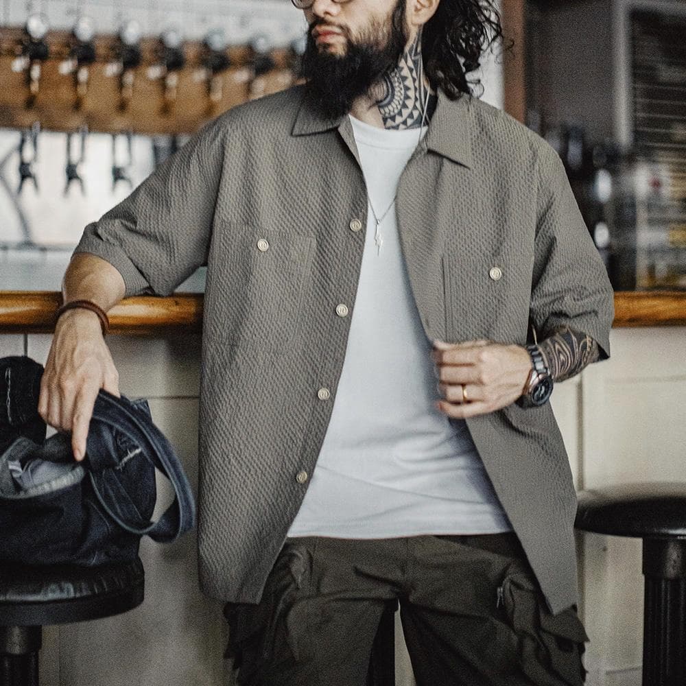 MADEN Airy Short Sleeve Shirt