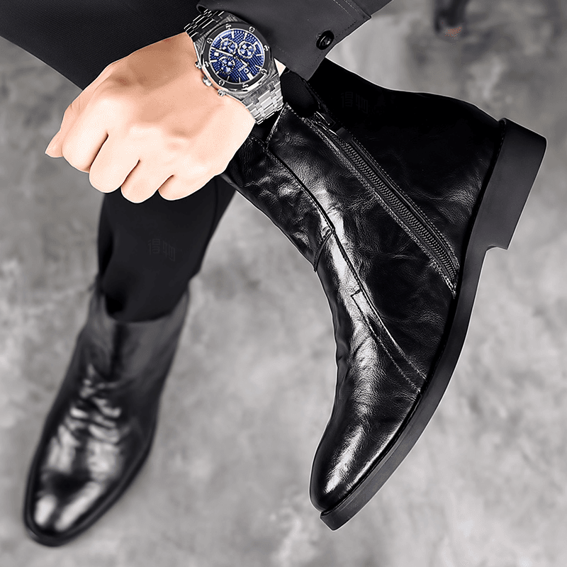 LUOMAIKE Short Boots Black