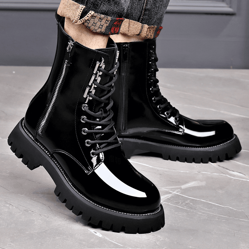 LUOMAIKE Martin Boots Short Men