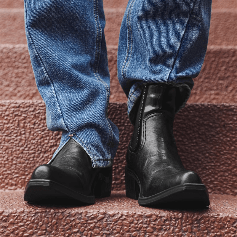 BEIDOUNIAO Chelsea Boots Black