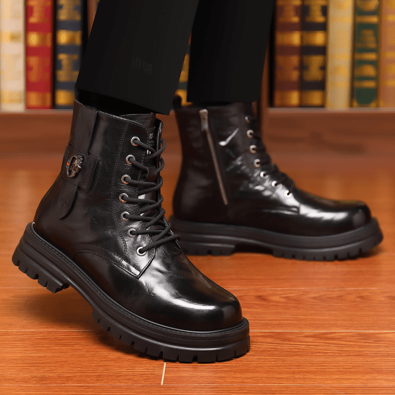LUOMAIKE Martin Boots Black