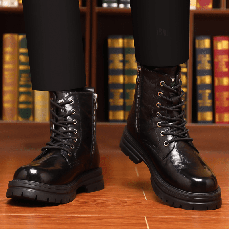 LUOMAIKE Martin Boots Black