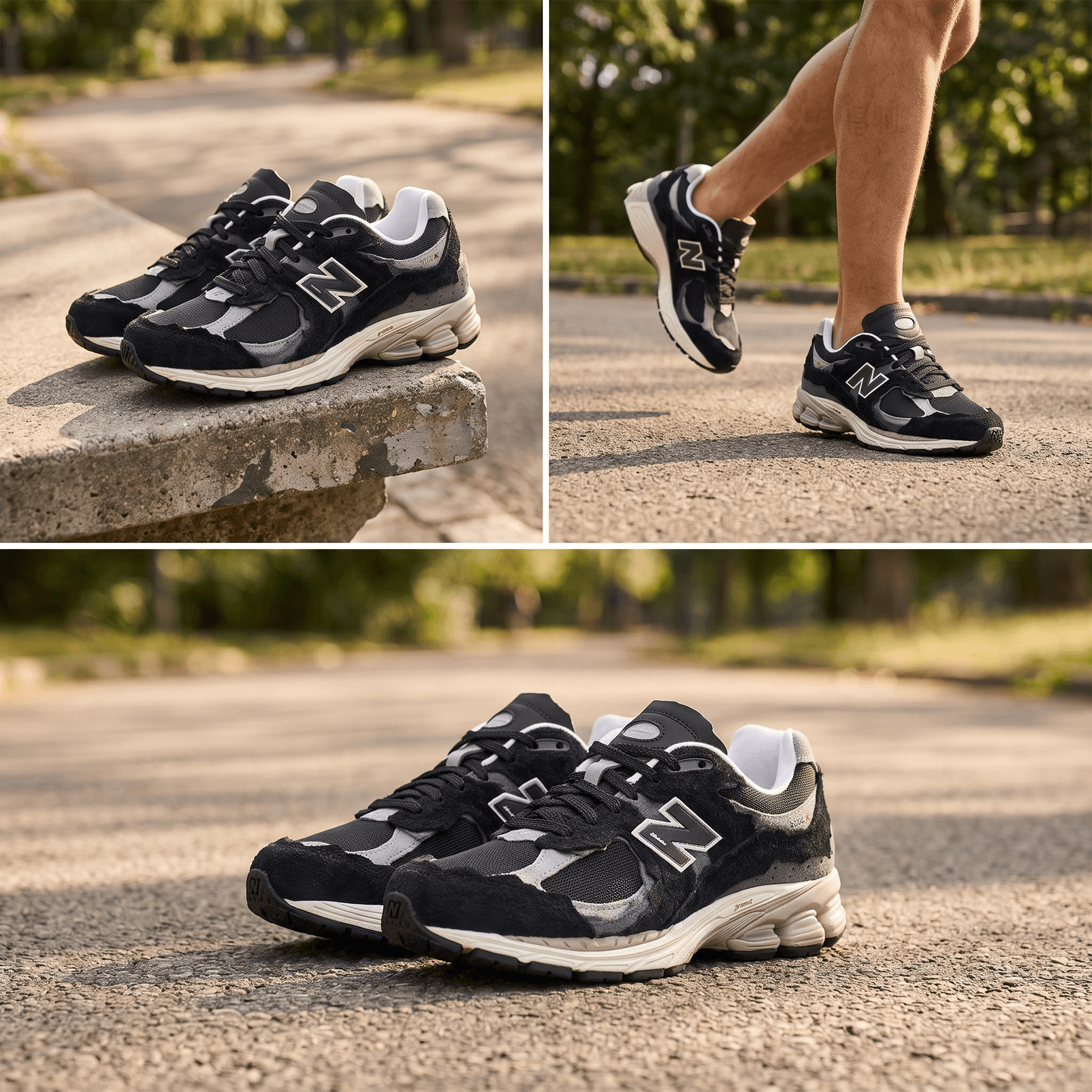 New Balance 2002R "Refined Future" Black Grey