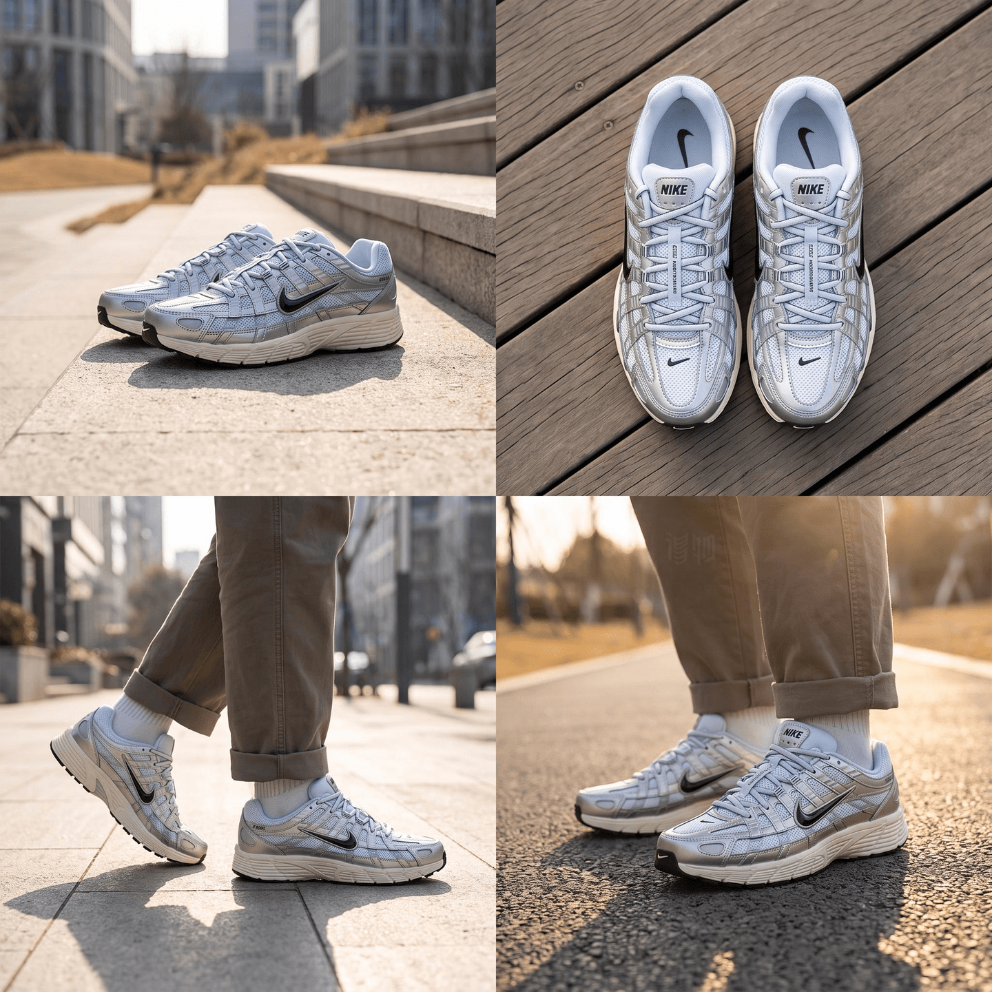 Nike P-6000 Silver
