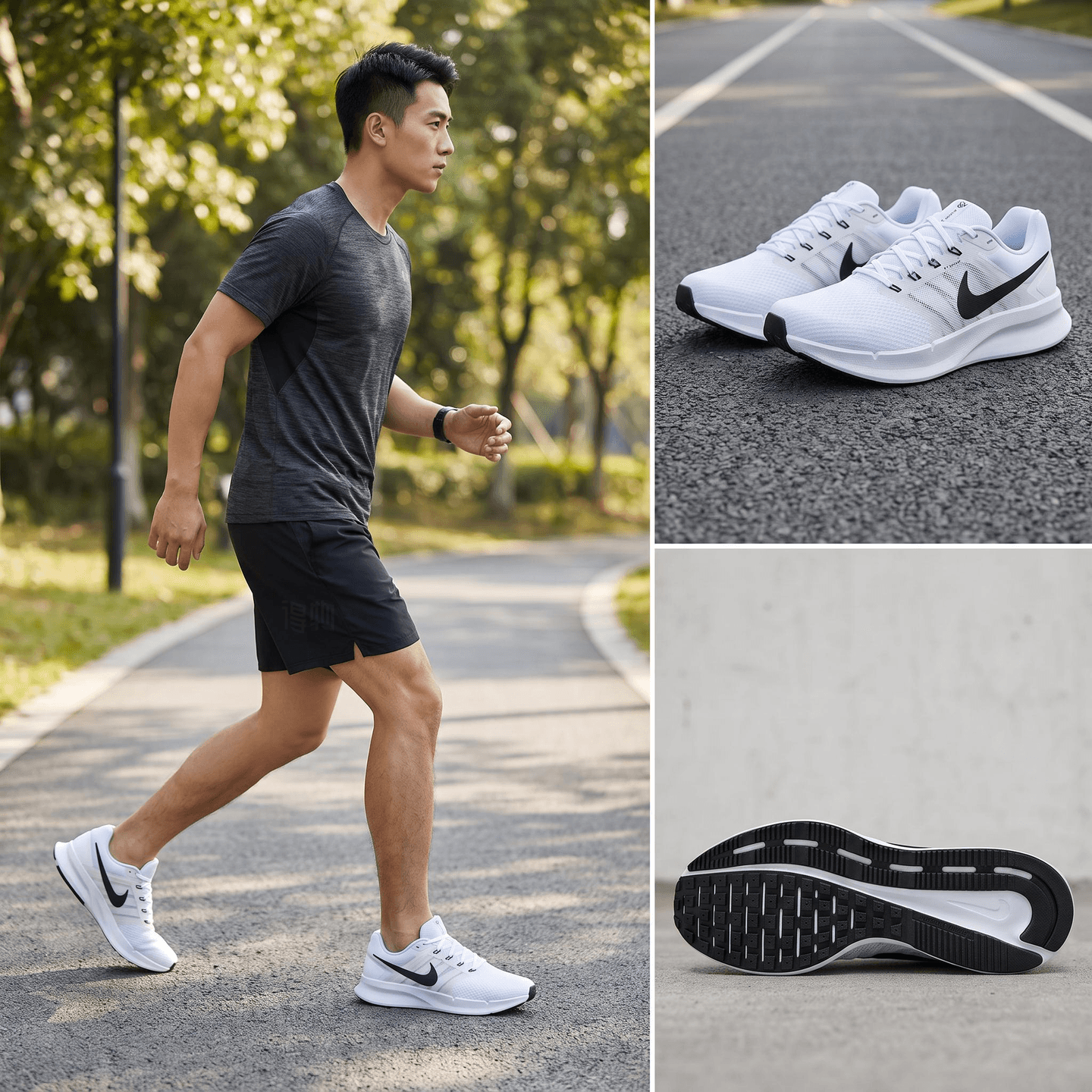 Nike Run Swift 3 White Black