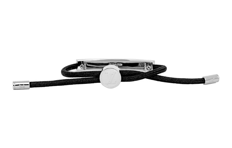 Louis Vuitton LV Space Adjustable Brass Bracelet Black