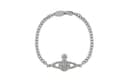 Vivienne Westwood Mini Bas Relief Chain Bracelet Silver