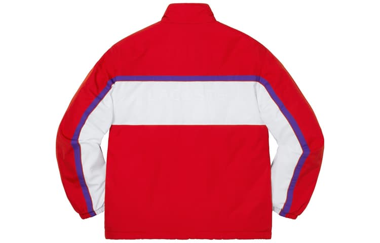 Supreme x LACOSTE FW19 Pullover Red