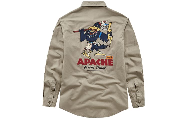 VIP Embroidered Badge Long Sleeve Shirt