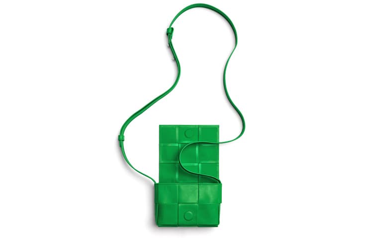 Bottega Veneta Intreccio Mini Parrot Green