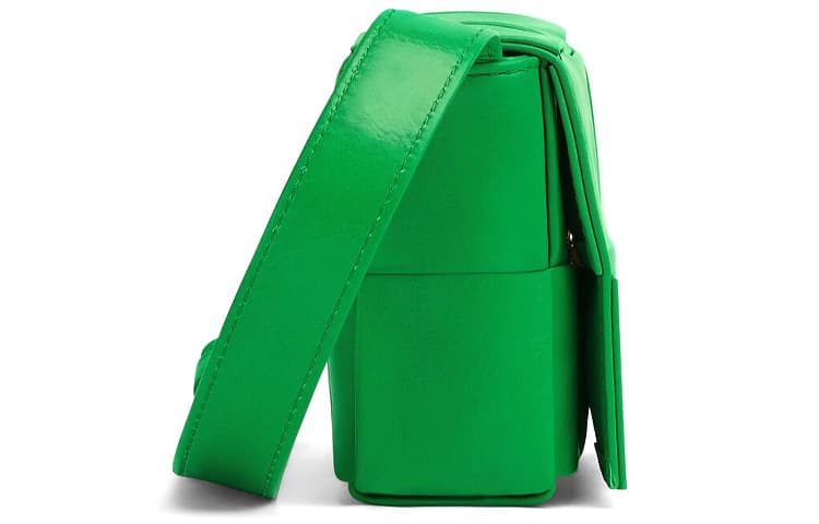 Bottega Veneta Intreccio Mini Parrot Green