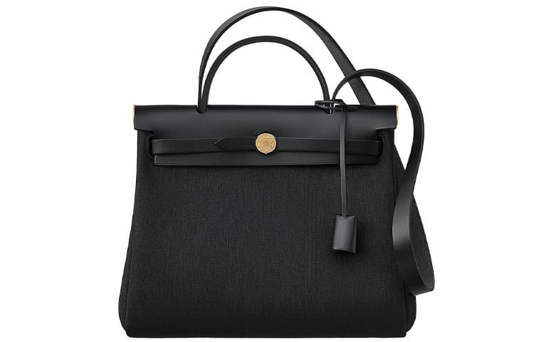 Hermes Herbag Zip 31 Black