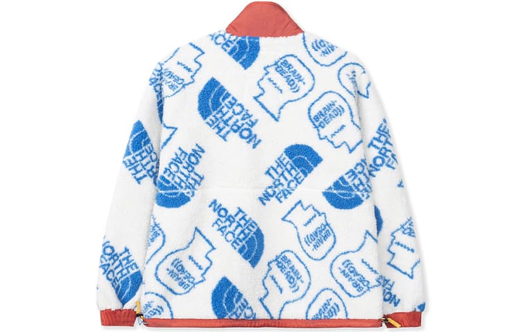 The North Face x Brain Dead Fleece Jacket White