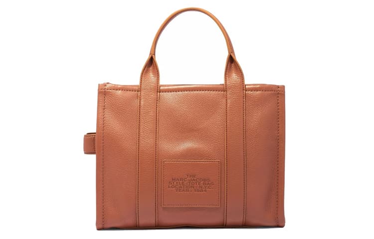 Marc Jacobs The Traveler Tote Small Brown Valentine's Edition