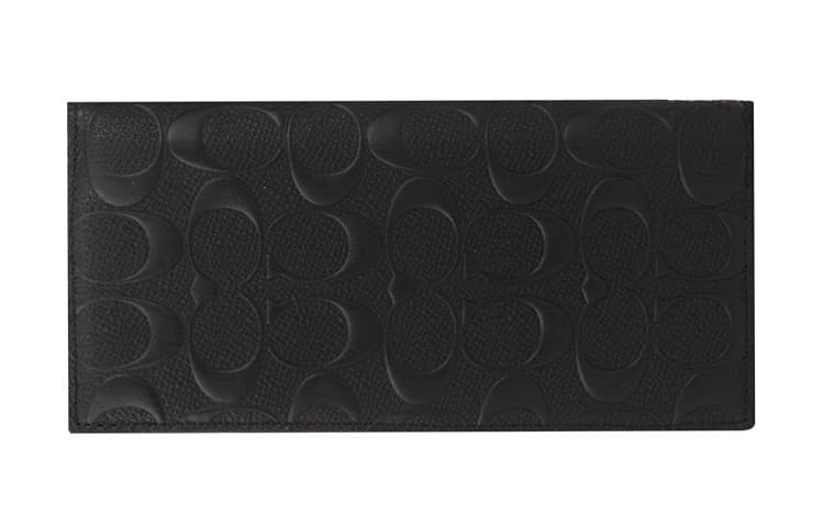 COACH Long Wallet Black