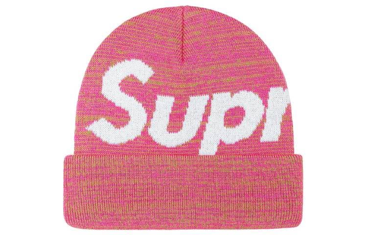 Supreme Big Logo Beanie Klein Blue