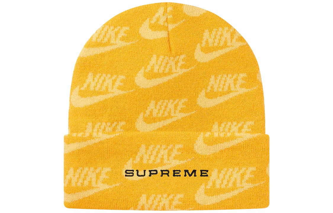 Supreme x Nike Jacquard Logos Beanie