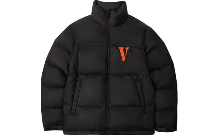 VLONE Gothic Embroidery Puffer Jacket
