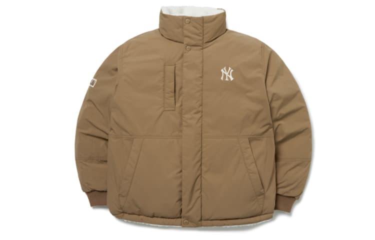 MLB Reversible Puffer Jacket White
