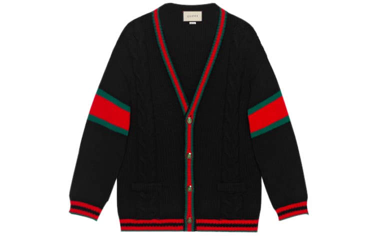 Gucci V-Neck Knit Sweater