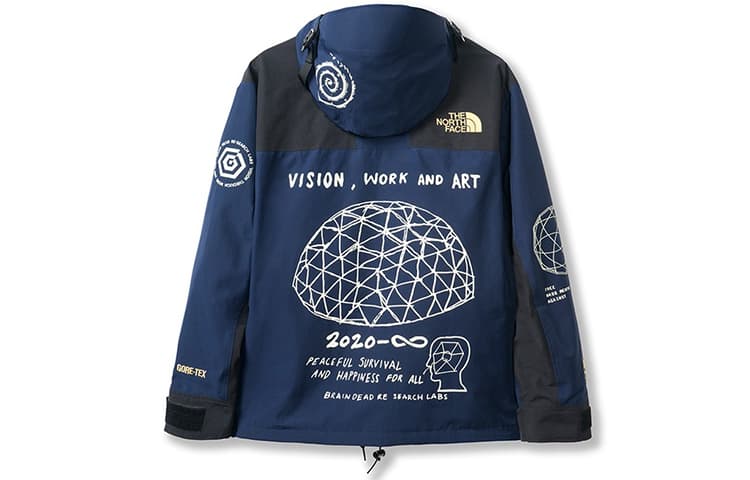The North Face x Brain Dead Printed Mountain Jacket