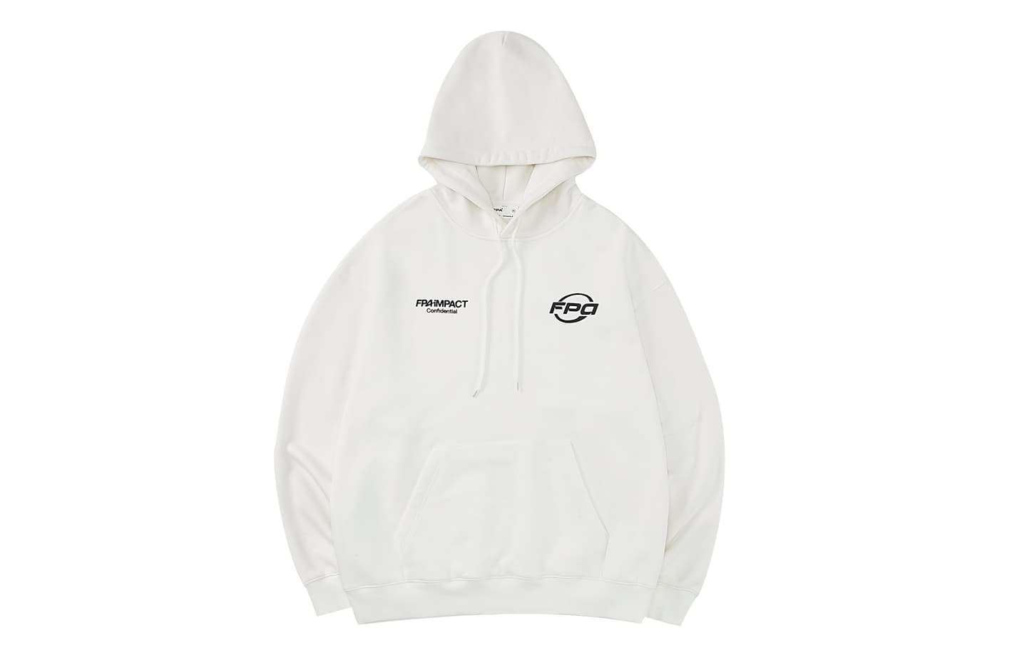 FPA Floral Print Hoodie White