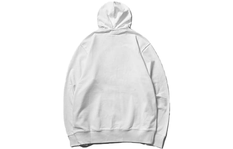 Timberland Logo Hoodie White
